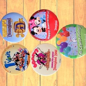 Disneyland buttons
